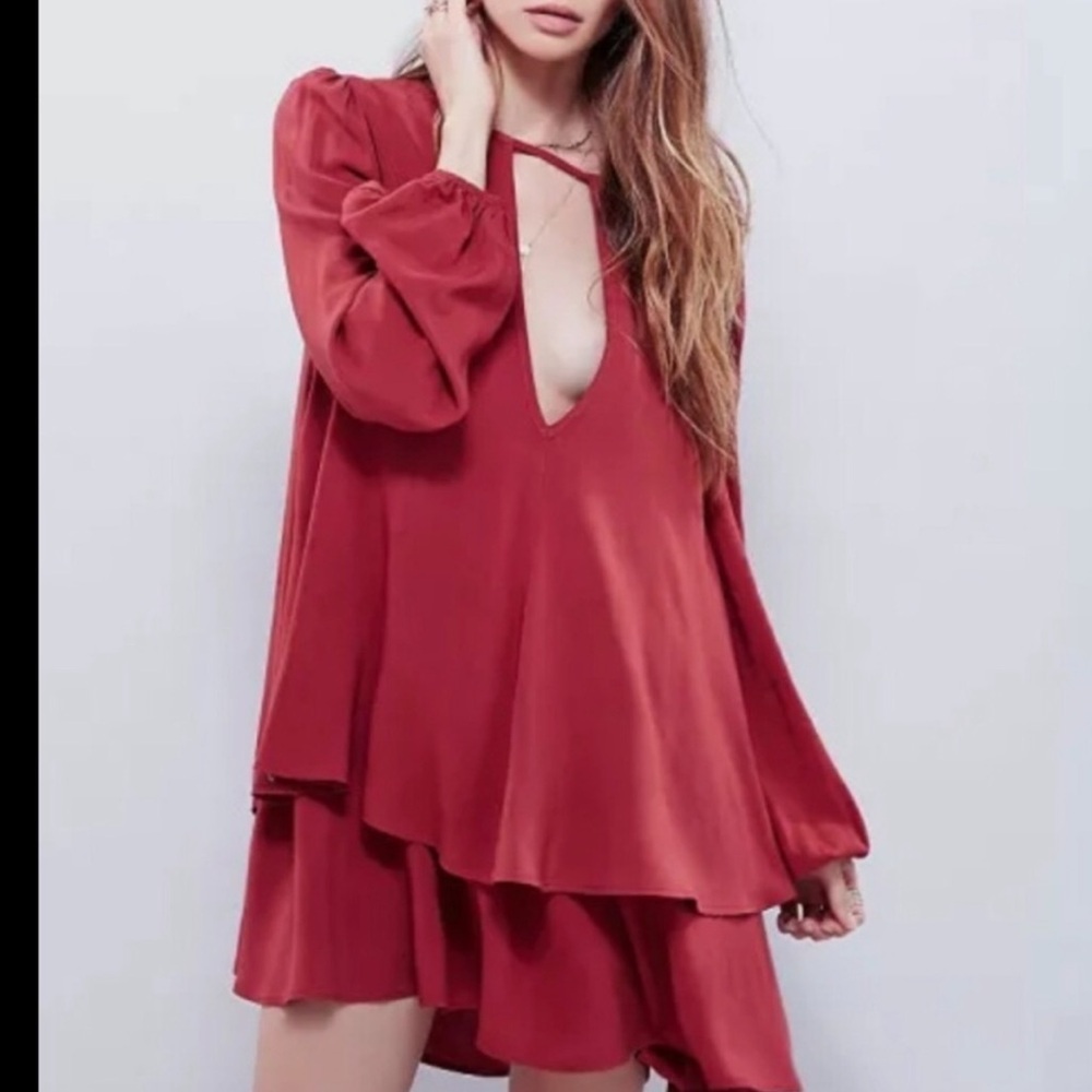 Free People Beck Long Sleeve Tunic